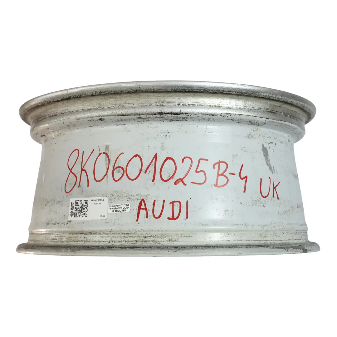 Audi A4 B8 Silver Wheel Alloy Rim 17" ET:45 7,5J - SKU 8K0601025B-4 - Part number 8K0601025B