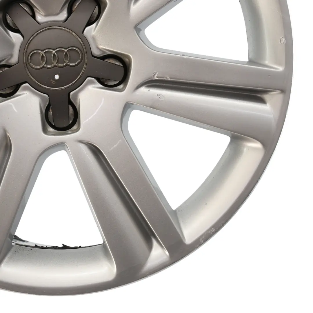 Audi A4 B8 Silver Wheel Alloy Rim 17" ET:45 7,5J - SKU 8K0601025B-4 - Part number 8K0601025B
