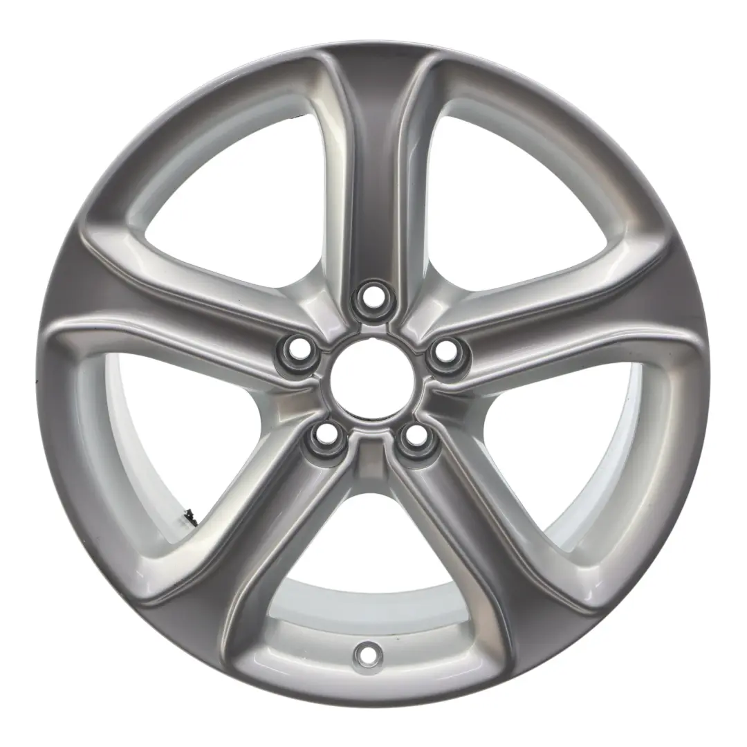 Audi A4 B8 8K Silberne Leichtmetallfelge 17" ET:45 7,5J Sternspeiche - SKU 8K0601025CE-1 - Teilenummer 8K0601025CE