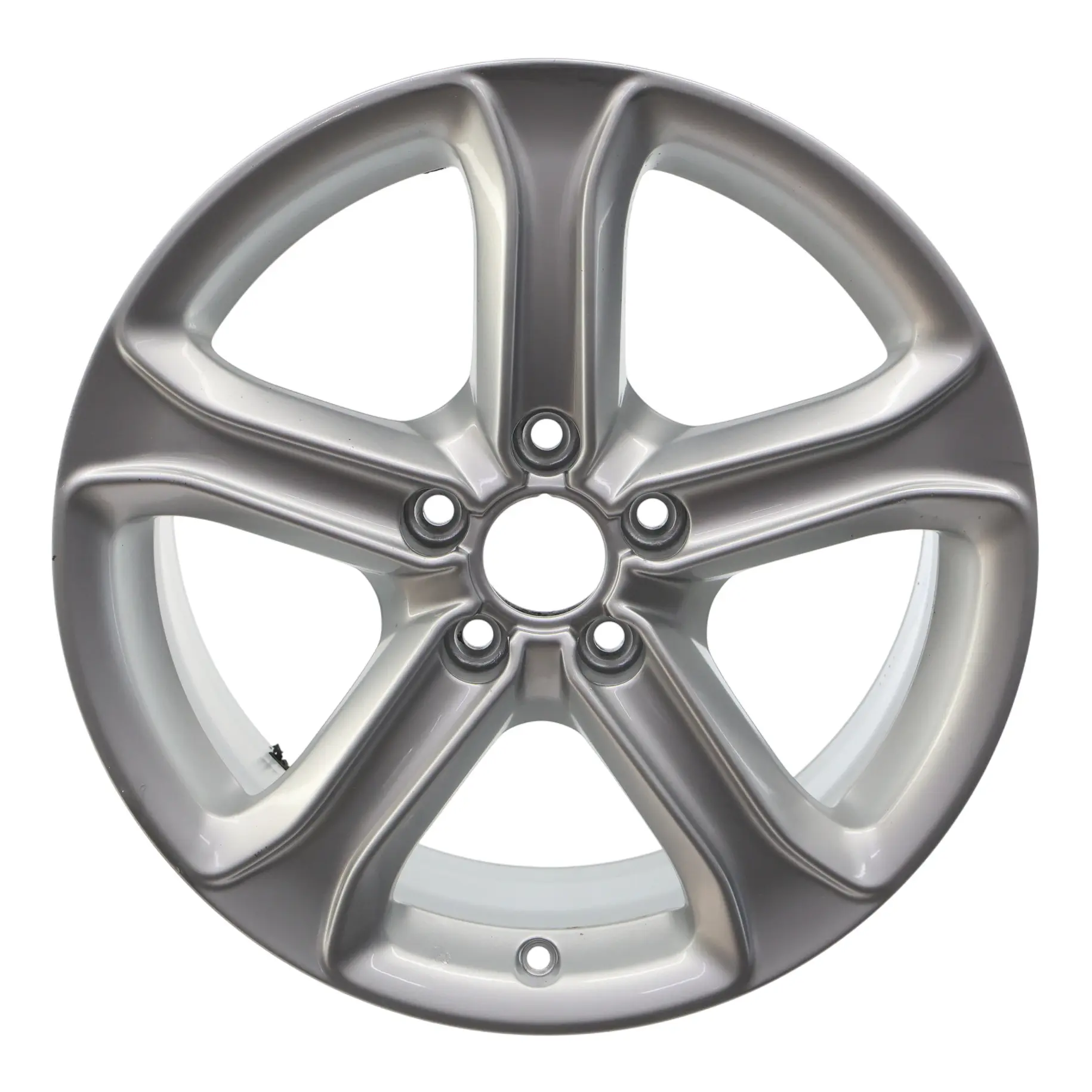 Audi A4 B8 8K Silver Wheel Alloy Rim 17" ET:45 7,5J Star Spoke 8K0601025CE