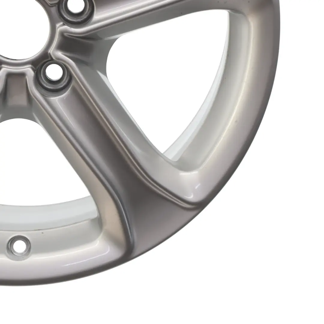 Audi A4 B8 8K Silberne Leichtmetallfelge 17" ET:45 7,5J Sternspeiche - SKU 8K0601025CE-1 - Teilenummer 8K0601025CE
