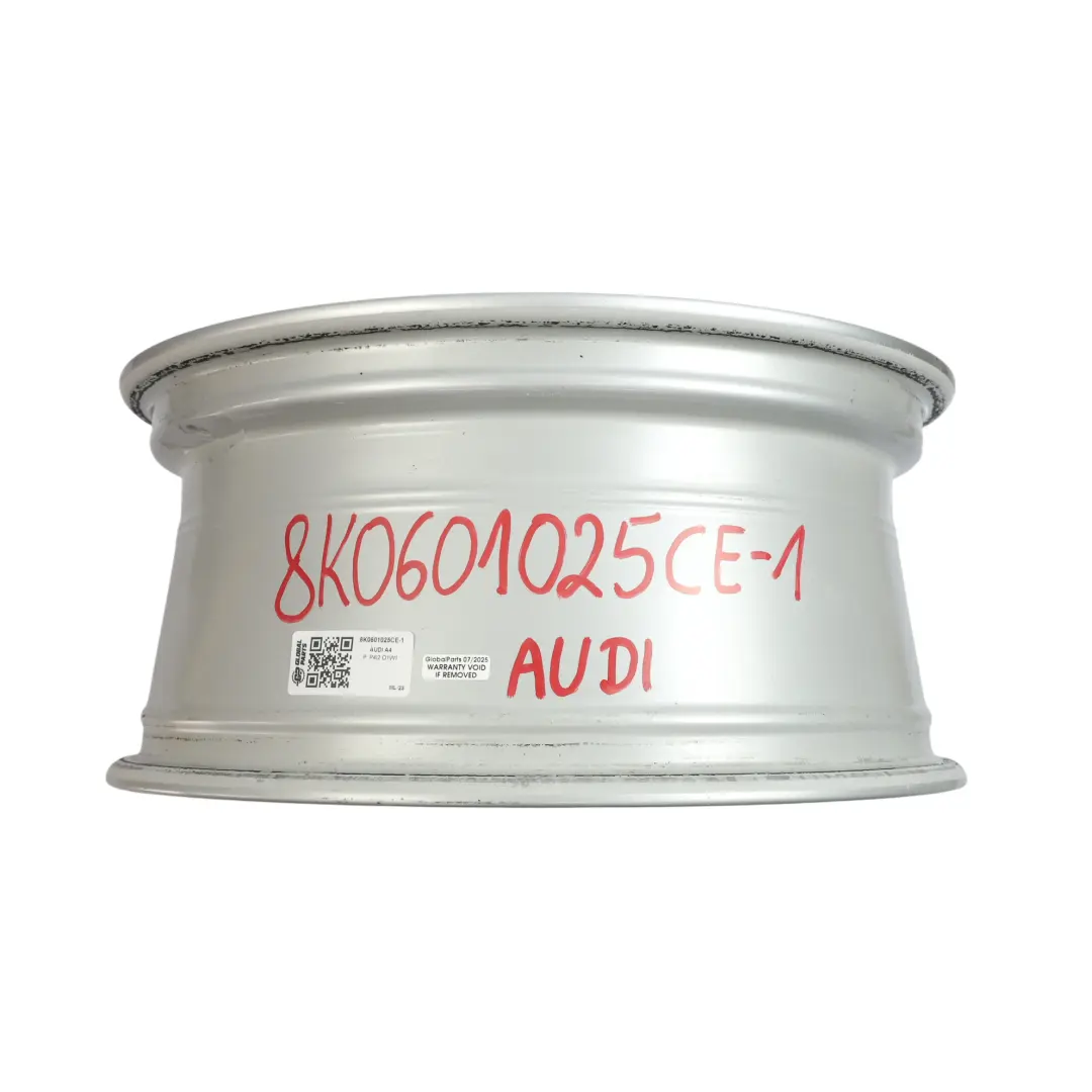 Audi A4 B8 8K Felga Aluminiowa Srebrna 17" ET:45 7,5J - SKU 8K0601025CE-1 - Numer Części 8K0601025CE