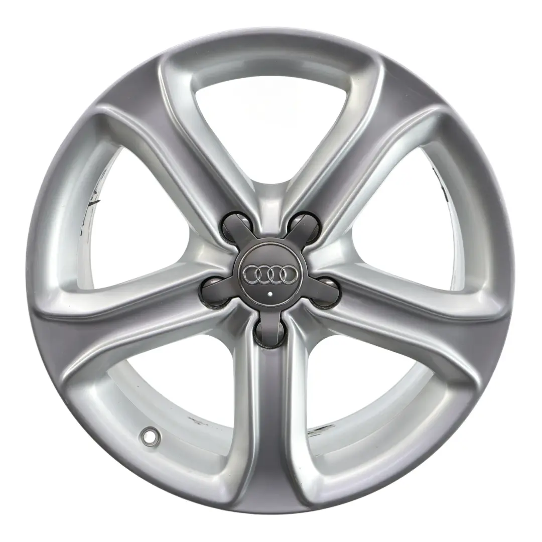 Audi A4 B8 8K Srebrna Felga Aluminiowa 17" ET:45 7,5J - SKU 8K0601025CE-2 - Numer Części 8K0601025CE