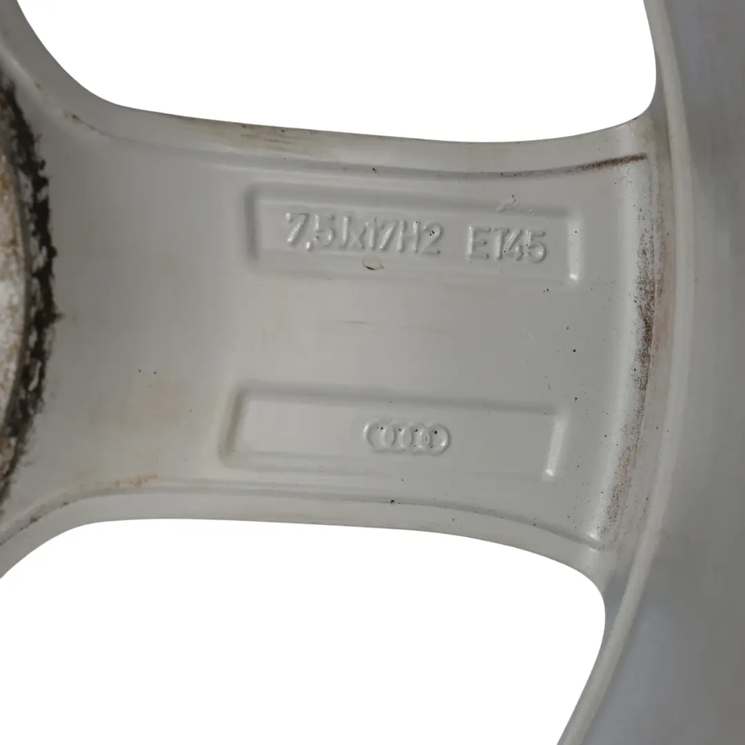 Audi A4 B8 8K Silver Wheel Alloy Rim 17" ET:45 7,5J Star Spoke - SKU 8K0601025CE-2 - Part number 8K0601025CE