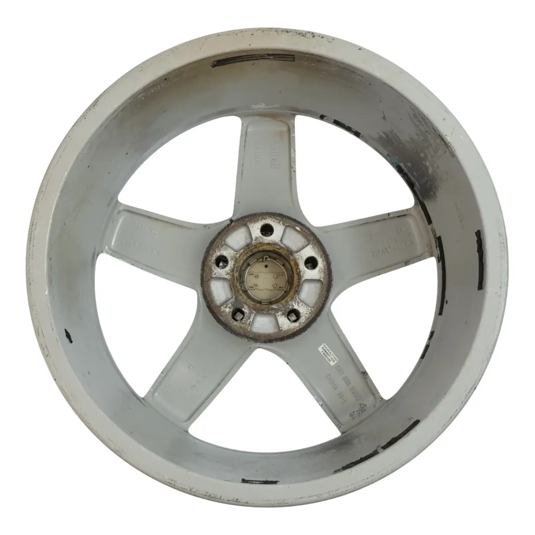 Audi A4 B8 A5 8T Wheel Rim Alloy Silver 18" 8J ET:47 - SKU 8K0601025D-1 - Part number 8K0601025D
