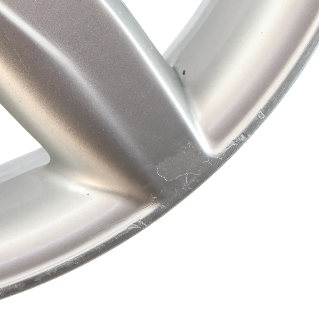 Audi A4 B8 A5 8T Wheel Rim Alloy Silver 18" 8J ET:47 - SKU 8K0601025D-1 - Part number 8K0601025D