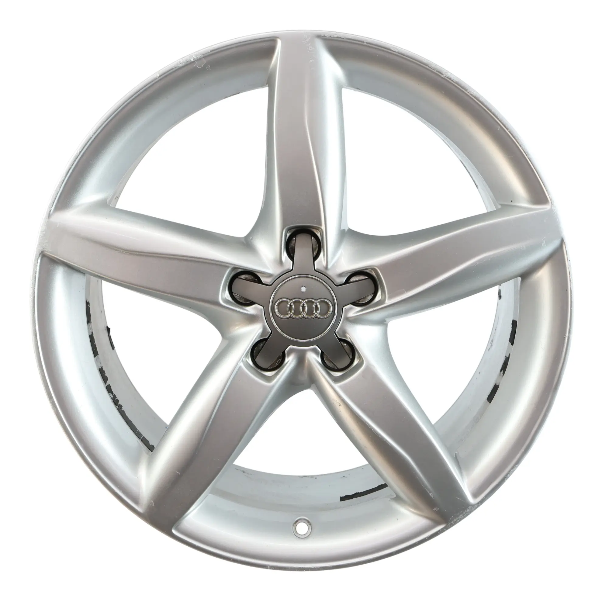Audi A4 B8 A5 8T Wheel Rim Alloy Silver 18" 8J ET:47 8K0601025D