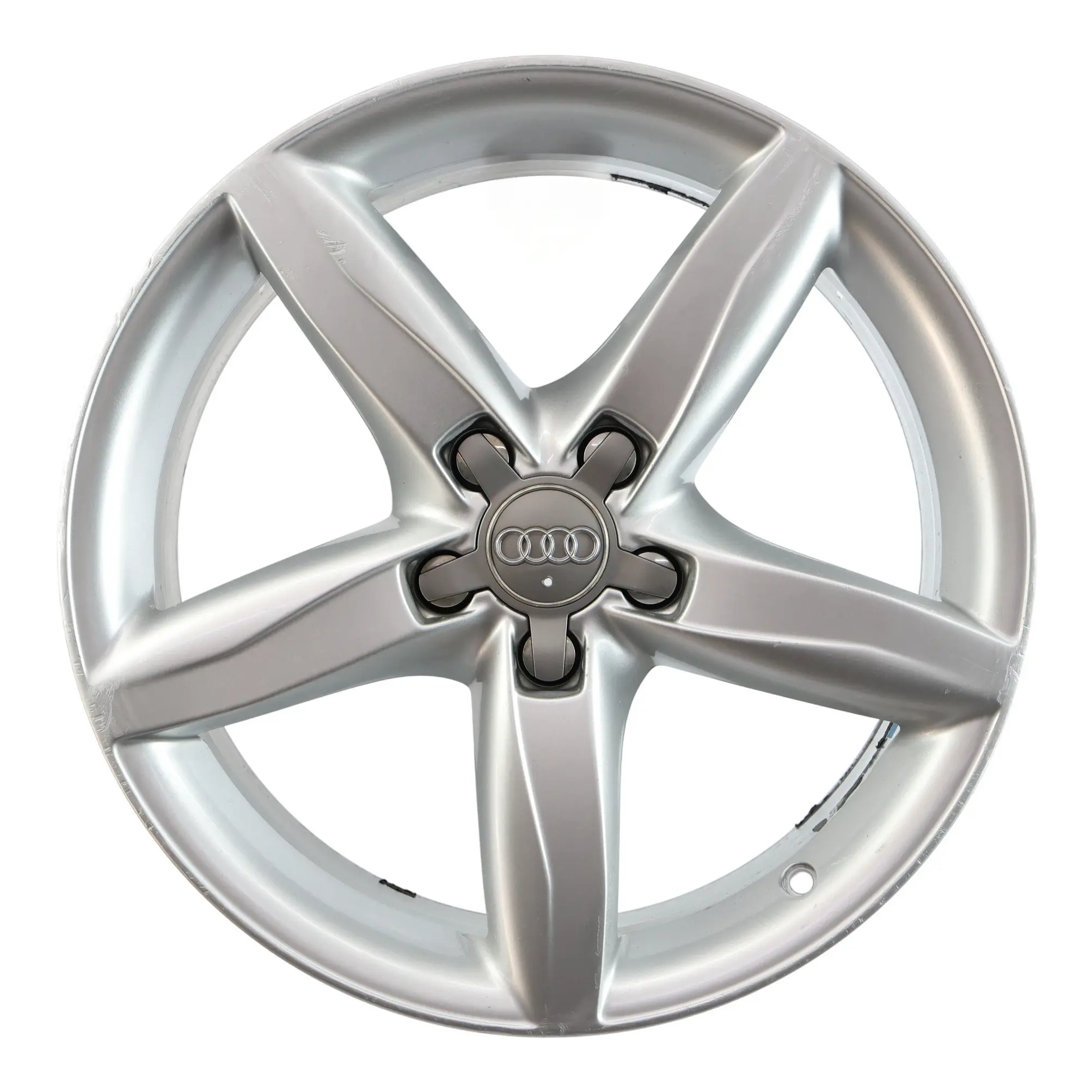 Audi A4 B8 A5 8T Silver Wheel Alloy Rim 18" 8J ET:47 8K0601025D