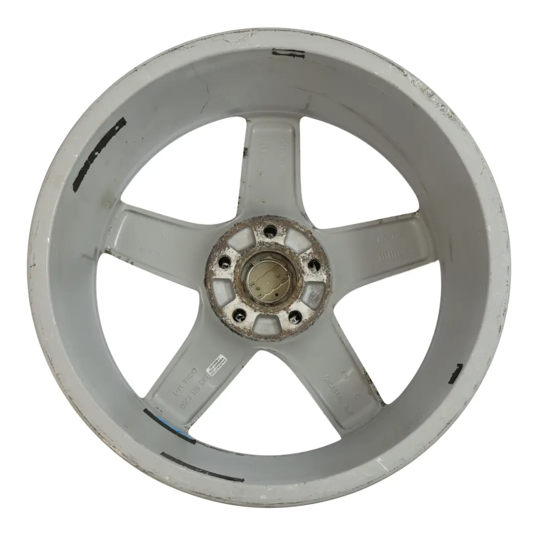 Audi A4 B8 A5 8T Silver Wheel Alloy Rim 18" 8J ET:47 - SKU 8K0601025D-3 - Part number 8K0601025D