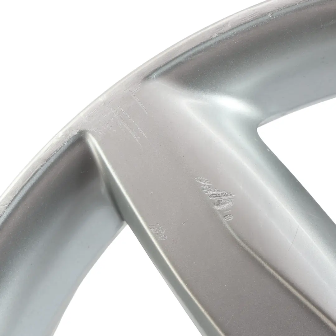 Audi A4 B8 A5 8T Silver Wheel Alloy Rim 18" 8J ET:47 - SKU 8K0601025D-3 - Part number 8K0601025D