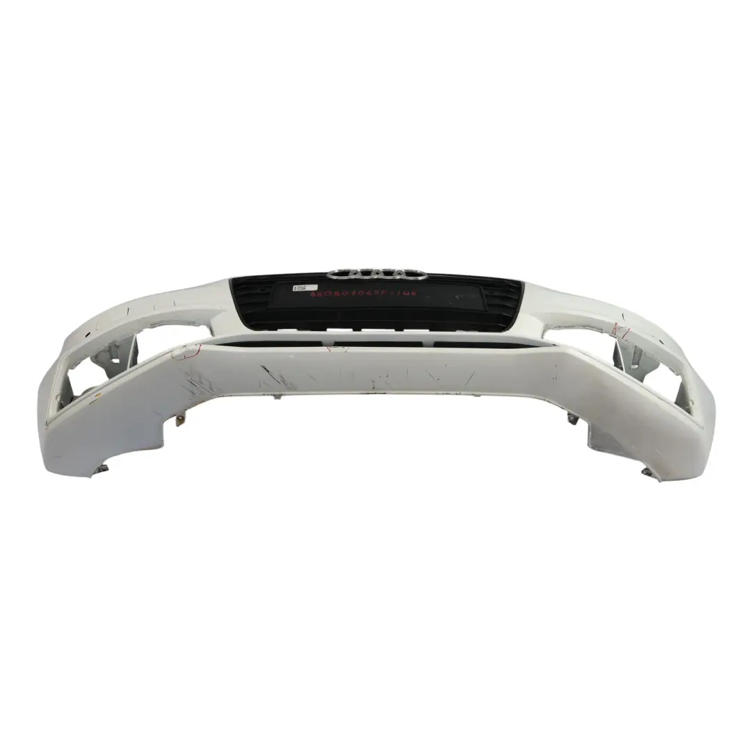 Front Bumper Trim Panel Covering PDC Ibis White - Y9C to Audi A4 B8 with Part number 8K0807065F Audi A4 B8 Front Bumper Trim Panel Covering PDC Ibis White - Y9C - SKU 8K0807065F-IWH - Part number 8K0807065F