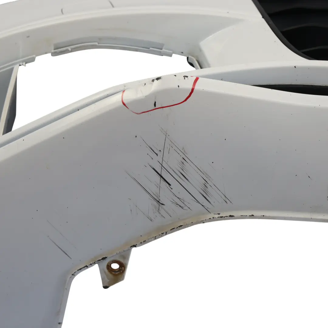 Front Bumper Trim Panel Covering PDC Ibis White - Y9C to Audi A4 B8 with Part number 8K0807065F Audi A4 B8 Front Bumper Trim Panel Covering PDC Ibis White - Y9C - SKU 8K0807065F-IWH - Part number 8K0807065F