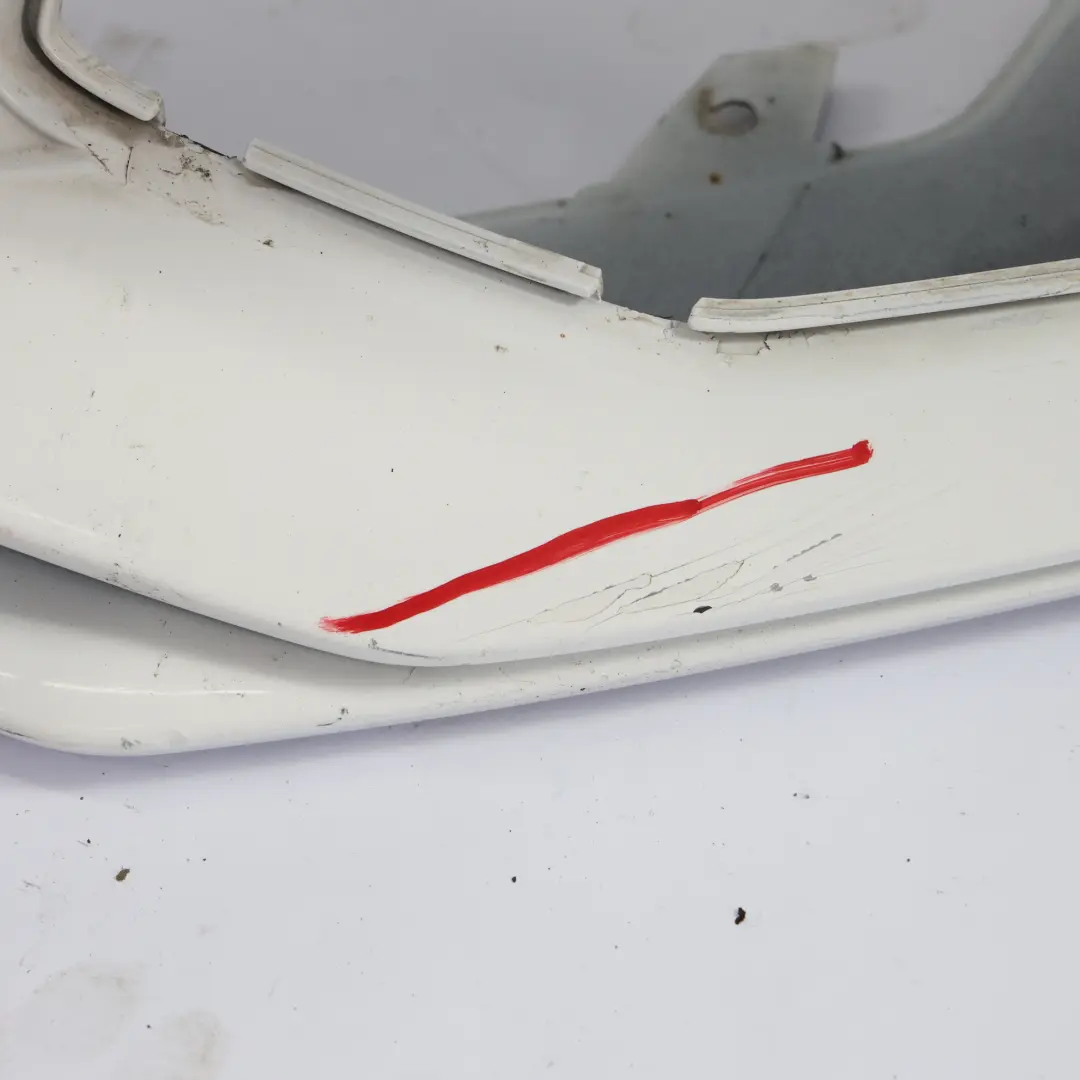Audi A4 B8 Front Bumper Trim Panel Covering PDC Ibis White - Y9C - SKU 8K0807065F-IWH - Part number 8K0807065F