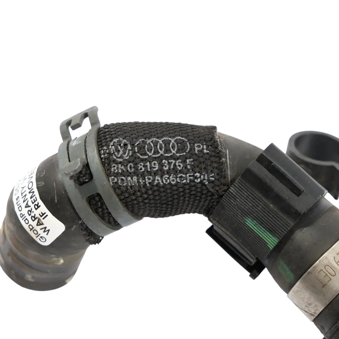 Water Coolant Hose Pipe Line TFSI Petrol to Audi A4 B8 Q5 8R A5 8T with Part number 8K0819376F Audi A4 B8 Q5 8R A5 8T Water Coolant Hose Pipe Line TFSI Petrol - SKU 8K0819376F - Part number 8K0819376F