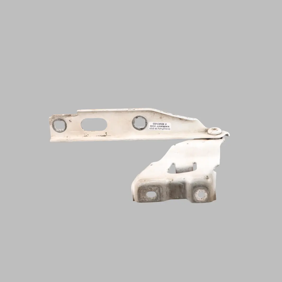 Front Bonnet Hood Hinge Right O/S Ibis White - Y9C to Audi A4 B8 with Part number 8K0823302D Audi A4 B8 Front Bonnet Hood Hinge Right O/S Ibis White - Y9C - SKU 8K0823302D-IWH - Part number 8K0823302D