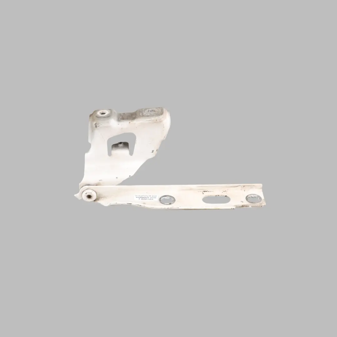 Front Bonnet Hood Hinge Right O/S Ibis White - Y9C to Audi A4 B8 with Part number 8K0823302D Audi A4 B8 Front Bonnet Hood Hinge Right O/S Ibis White - Y9C - SKU 8K0823302D-IWH - Part number 8K0823302D