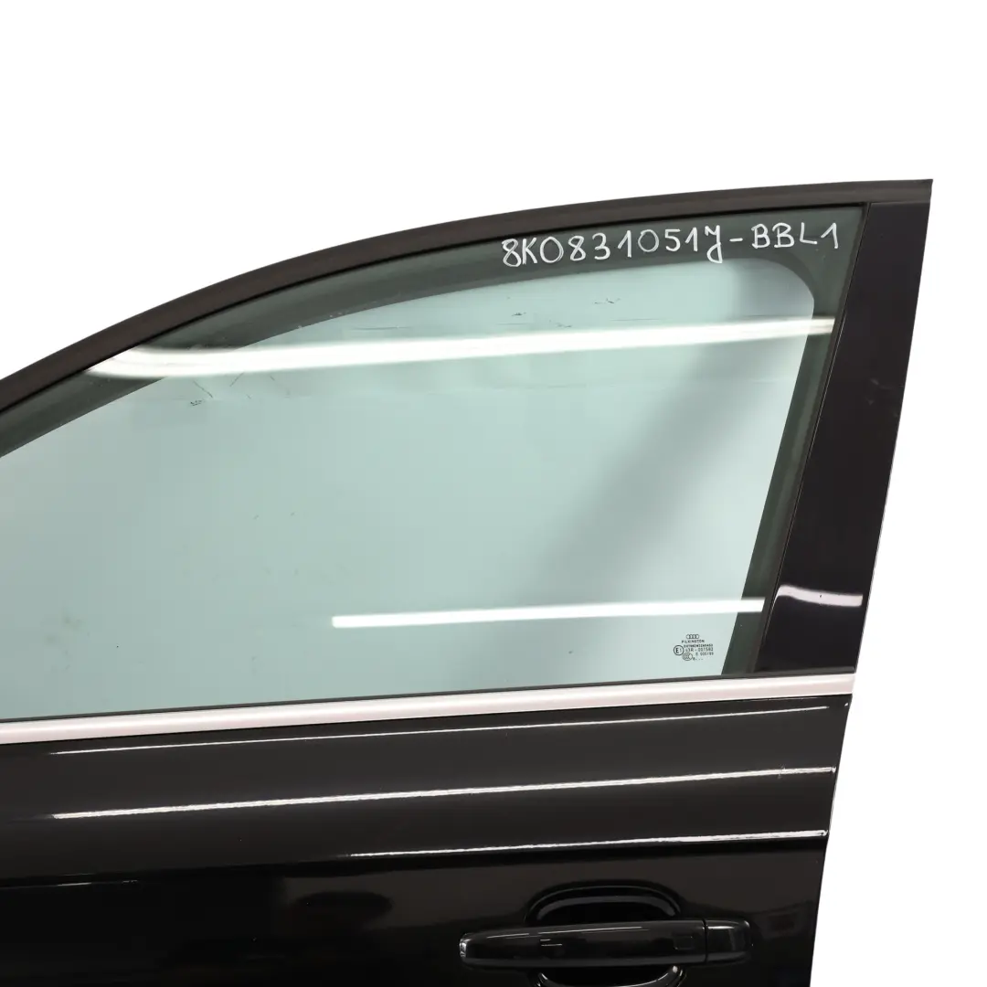 Audi A4 B8 Front Door Left N/S Brilliant Black Metallic - Y9B - SKU 8K0831051J-BBL1 - Part number 8K0831051J