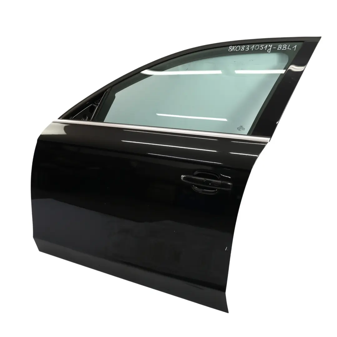 Audi A4 B8 Front Door Left N/S Brilliant Black Metallic - Y9B - SKU 8K0831051J-BBL1 - Part number 8K0831051J