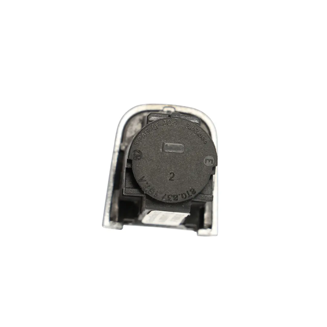 Audi A4 B8 Griff End Kappe Abdeckung Vorne Hinten Links Folie Silber - Z7G - SKU 8K0839879-FSI - Teilenummer 8K0839879