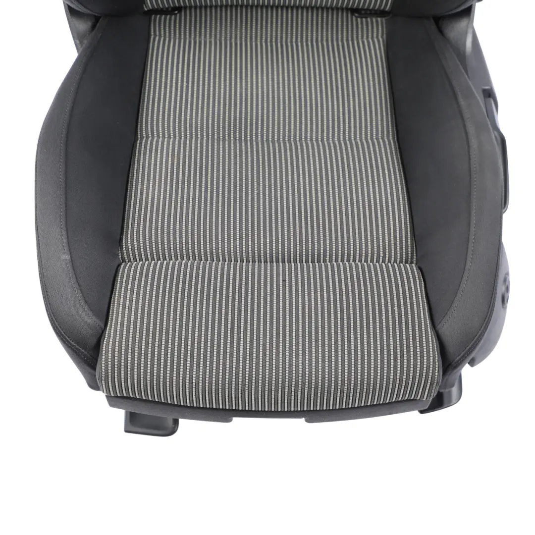 Audi A4 B8 Front Seat Sport Interior Cloth Fabric Soul Black Left N/S - SKU 8K0881805F-1 - Part number 8K0881805F