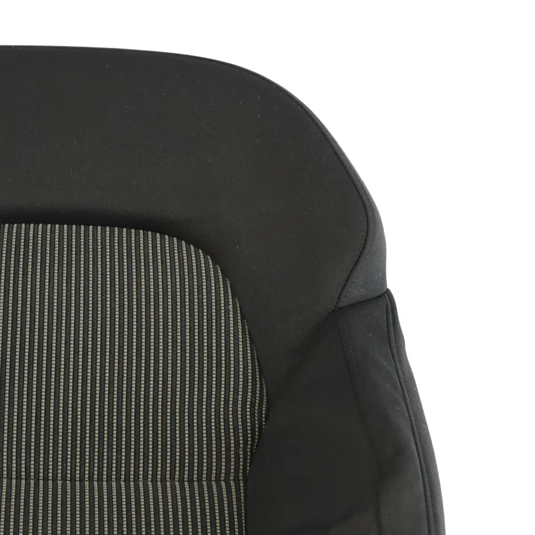 Audi A4 B8 Front Sport Seat Backrest Left N/S Interior Cloth Fabric Soul Black - SKU 8K0881805F - Part number 8K0881805F