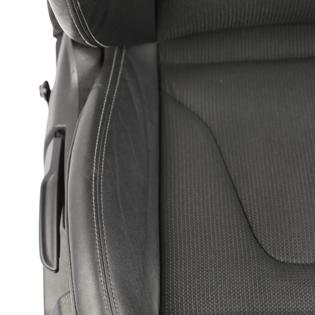 Audi A4 B8 8K Sport Front Seat S-Line Half Leather Black Grey Right O/S - SKU 8K0881806BG - Part number 8K0881806BG