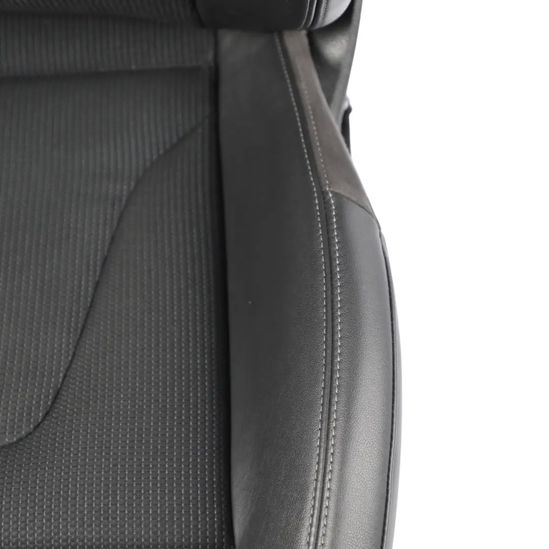 Audi A4 B8 8K Sport Asiento Delantero S-Line Medio Cuero Negro Gris Derecho - SKU 8K0881806BG - Número de pieza 8K0881806BG