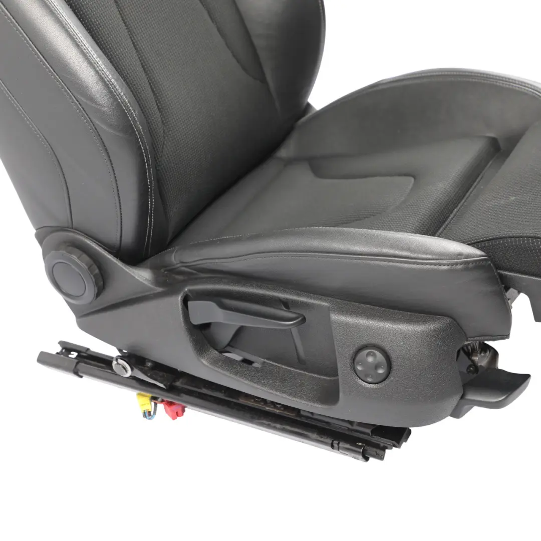 Audi A4 B8 8K Sport Sedile Anteriore S-Line Mezza Pelle Nero Grigio Destra - SKU 8K0881806BG - Numero di parte 8K0881806BG