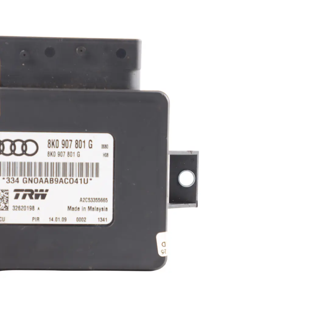 Parking Module Electric Brake Control Unit to Audi A4 B8 A5 8T with Part number 8K0907801G Audi A4 B8 A5 8T Parking Module Electric Brake Control Unit - SKU 8K0907801G - Part number 8K0907801G
