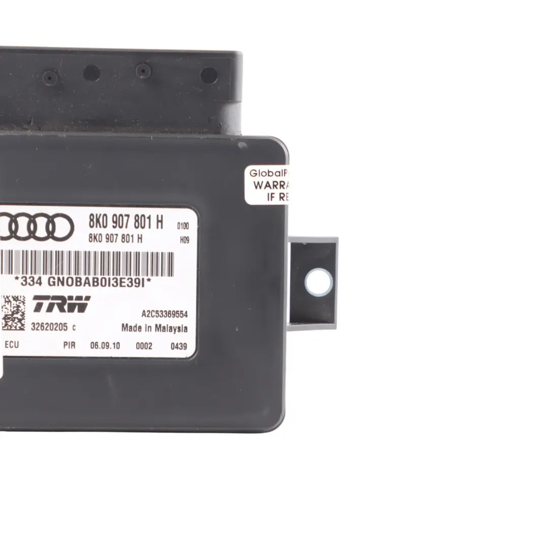 Audi A4 B8 A5 8T Parking Module Electric Brake Control Unit - SKU 8K0907801H-1 - Part number 8K0907801H