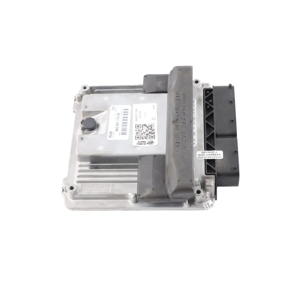 Audi A4 B8 A5 8T 2.0TFSI CDNB Quattro 180HP Engine Unit ECU Manual - SKU 8K2907115AE - Part number 8K2907115AE