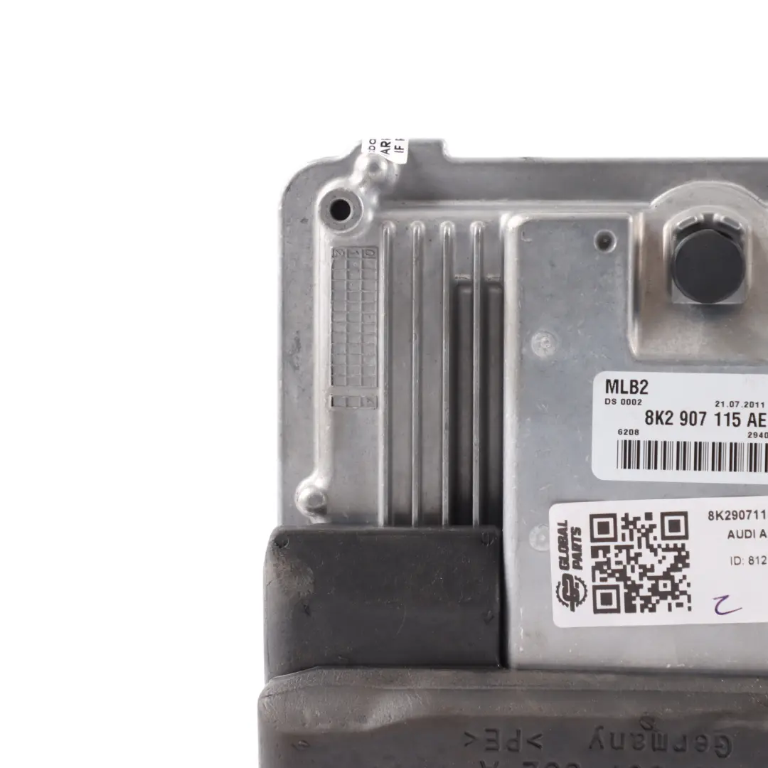 Audi A4 B8 A5 8T 2.0TFSI CDNB Quattro 180HP Engine Unit ECU Manual - SKU 8K2907115AE - Part number 8K2907115AE