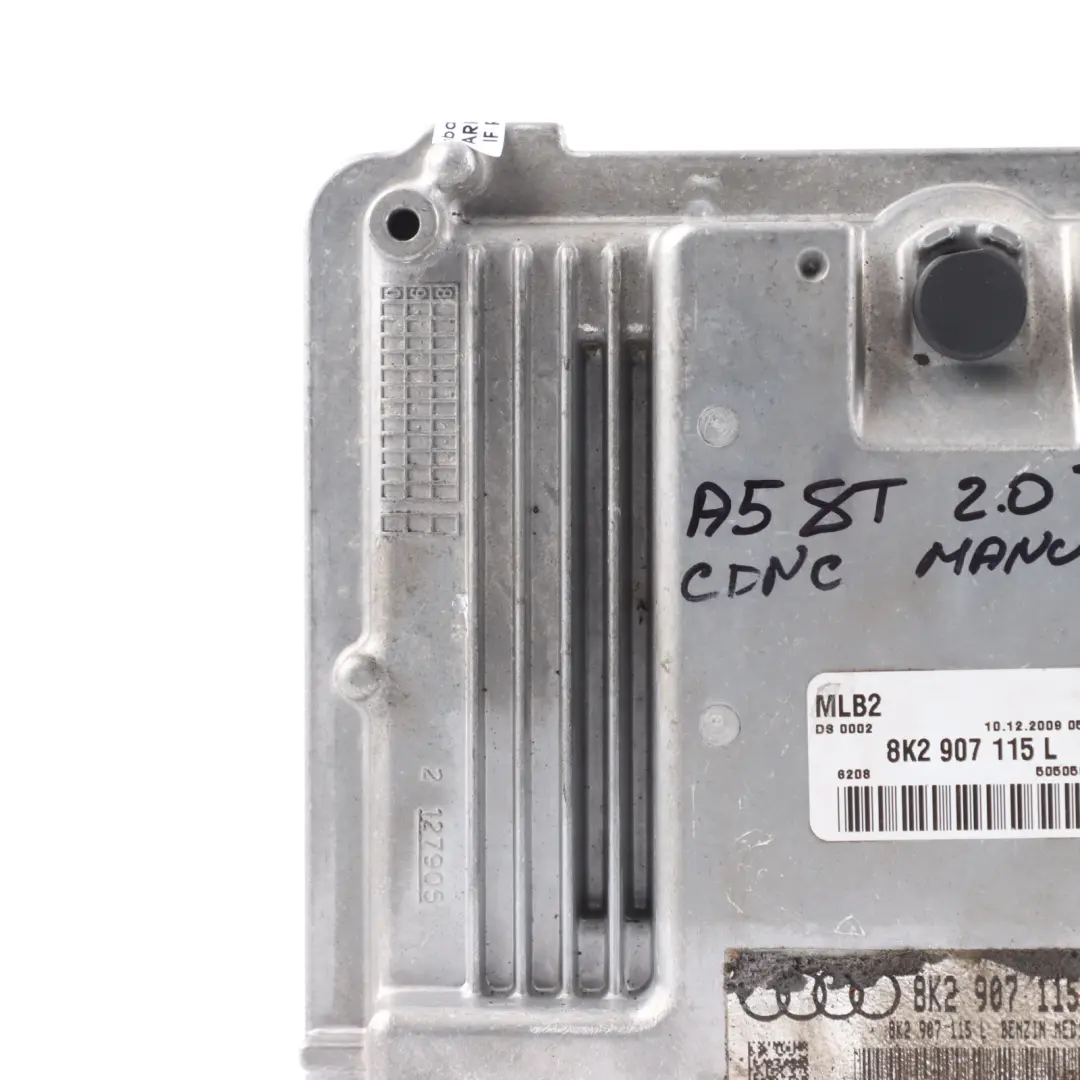 Audi A4 B8 A5 8T 8K 2.0 TFSI CDNC 211HP Engine Control ECU - SKU 8K2907115L - Part number 8K2907115L