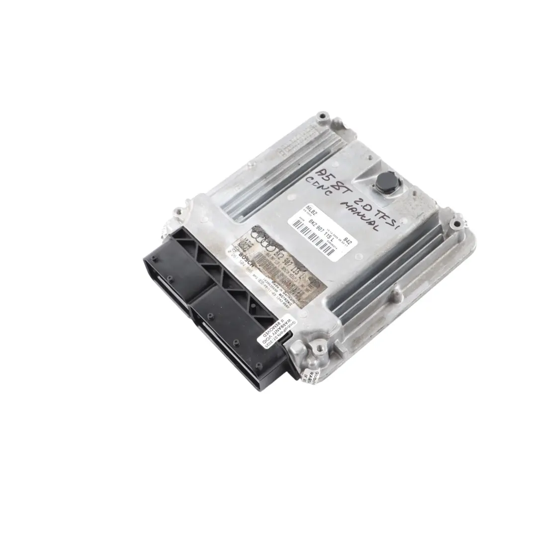 Audi A4 B8 A5 8T 8K 2.0 TFSI CDNC 211HP Engine Control ECU - SKU 8K2907115L - Part number 8K2907115L