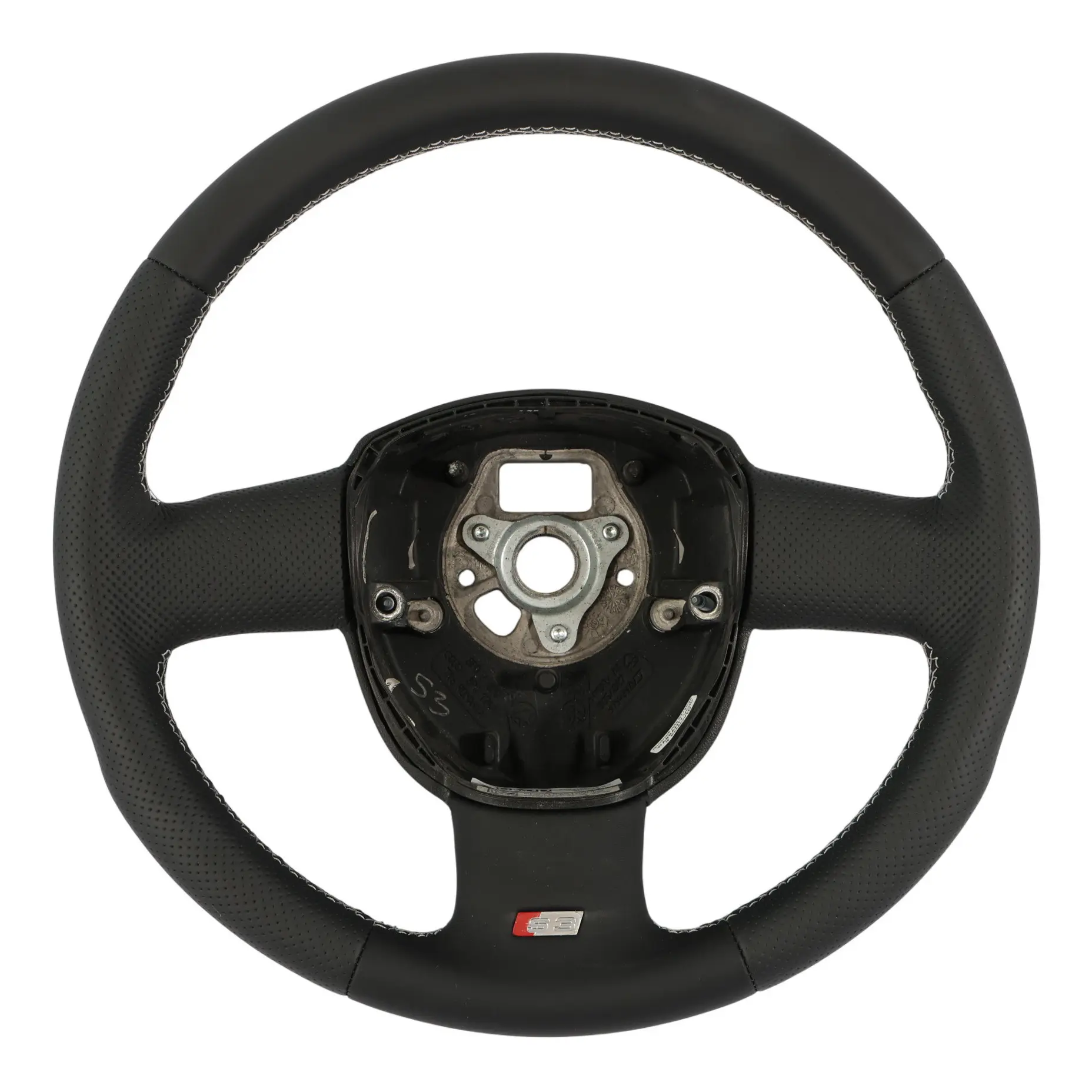 Audi A3 S3 Volant 8P NEUF Cuir Noir Filets Blancs 8P0419091AN
