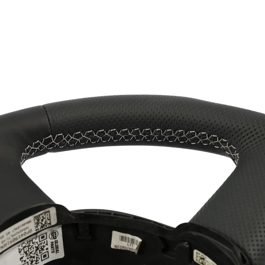 Audi A3 S3 Volant 8P NEUF Cuir Noir Filets Blancs - SKU 8P0419091AN-1 - Numéro de pièce 8P0419091AN