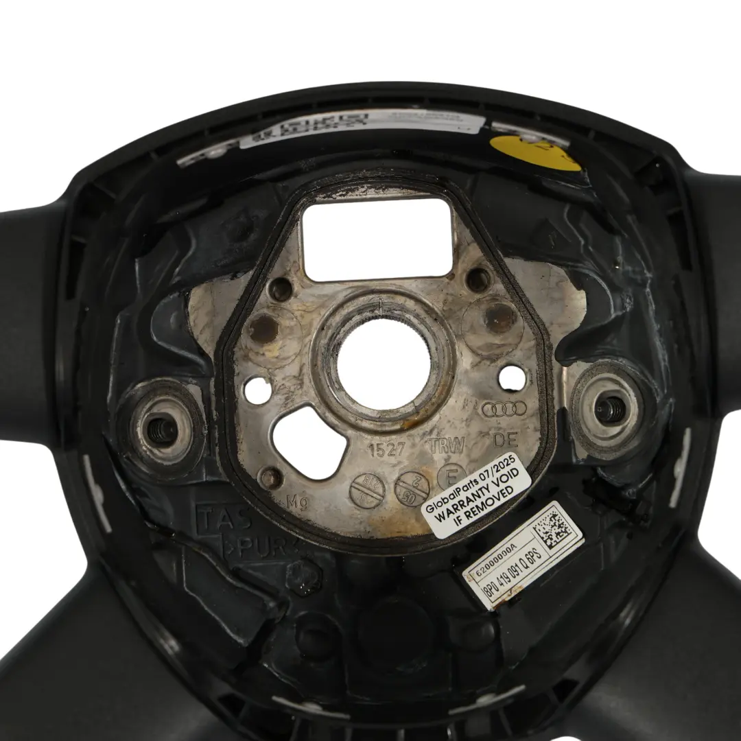 Volant Cuir Noir pour Audi A3 8P A4 B7 à propos du numéro de pièce 8P0419091Q Audi A3 8P A4 B7 Volant Cuir Noir - SKU 8P0419091Q - Numéro de pièce 8P0419091Q