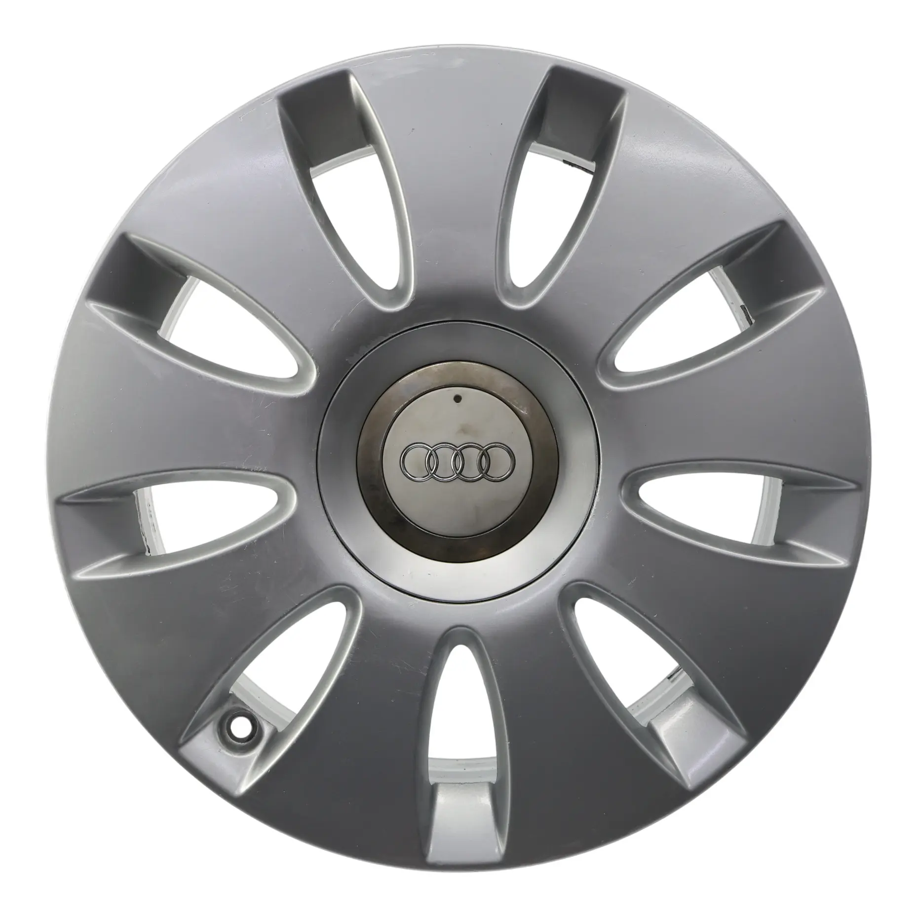 Audi A3 8P Silver Cerchio In Lega 16" 6,5J ET:50 A 9 Razze 8P0601025AA
