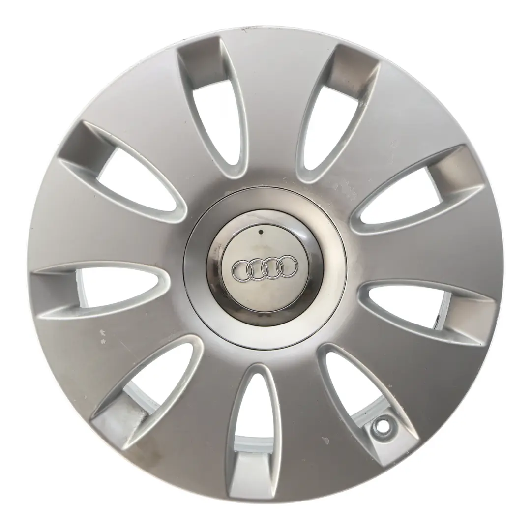 Audi A3 8P Silver Wheel Alloy Rim 16" 6,5J ET:50 9-Spoke - SKU 8P0601025AA-3 - Part number 8P0601025AA