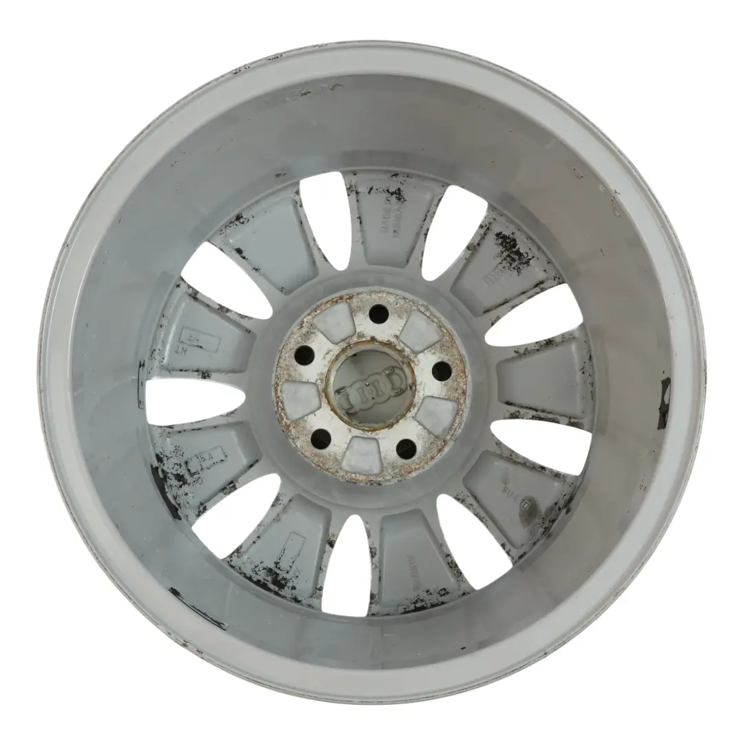 Audi A3 8P Silver Wheel Alloy Rim 16" 6,5J ET:50 9-Spoke - SKU 8P0601025AA-3 - Part number 8P0601025AA