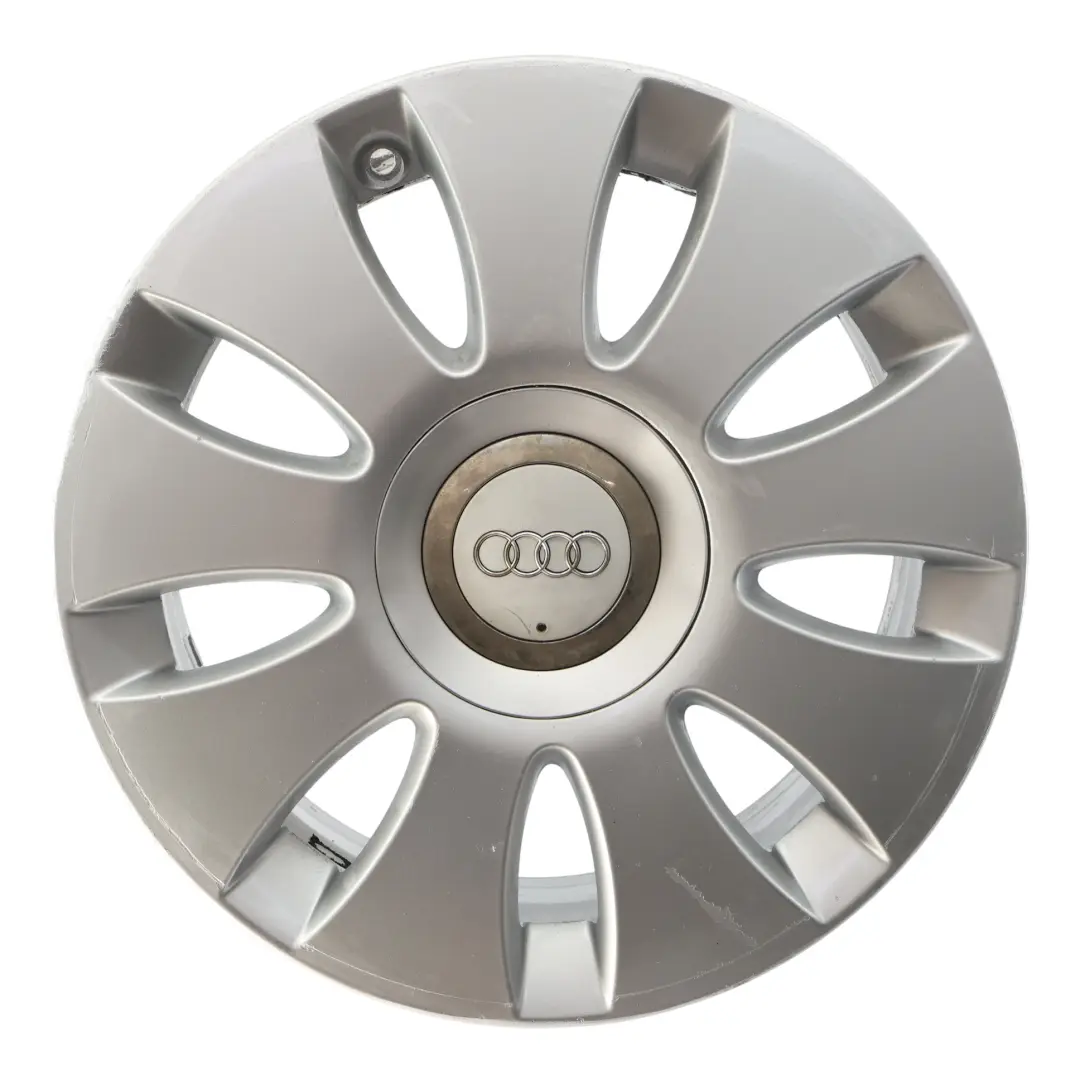 Alloy Rim 16" 6,5J ET:50 9-Spoke to Audi A3 8P Silver Wheel with Part number 8P0601025AA Audi A3 8P Silver Wheel Alloy Rim 16" 6,5J ET:50 9-Spoke - SKU 8P0601025AA-4 - Part number 8P0601025AA