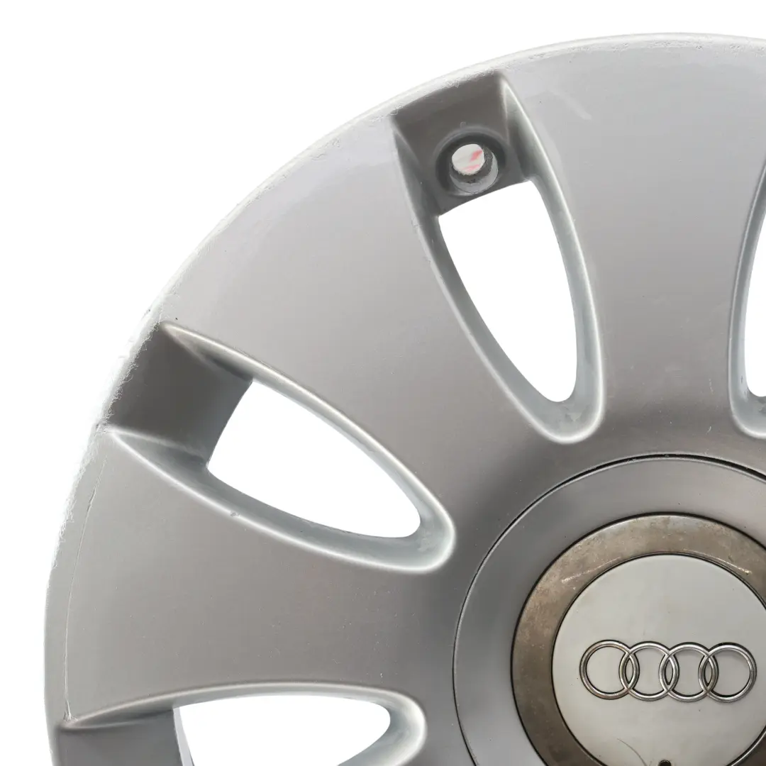 Audi A3 8P Silver Wheel Alloy Rim 16" 6,5J ET:50 9-Spoke - SKU 8P0601025AA-4 - Part number 8P0601025AA