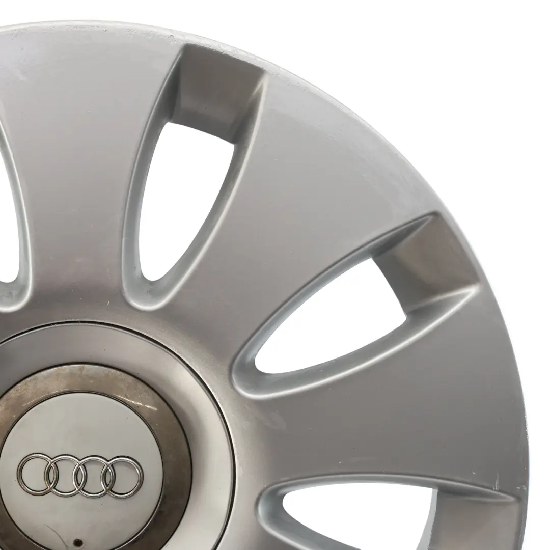 Audi A3 8P Silver Wheel Alloy Rim 16" 6,5J ET:50 9-Spoke - SKU 8P0601025AA-4 - Part number 8P0601025AA