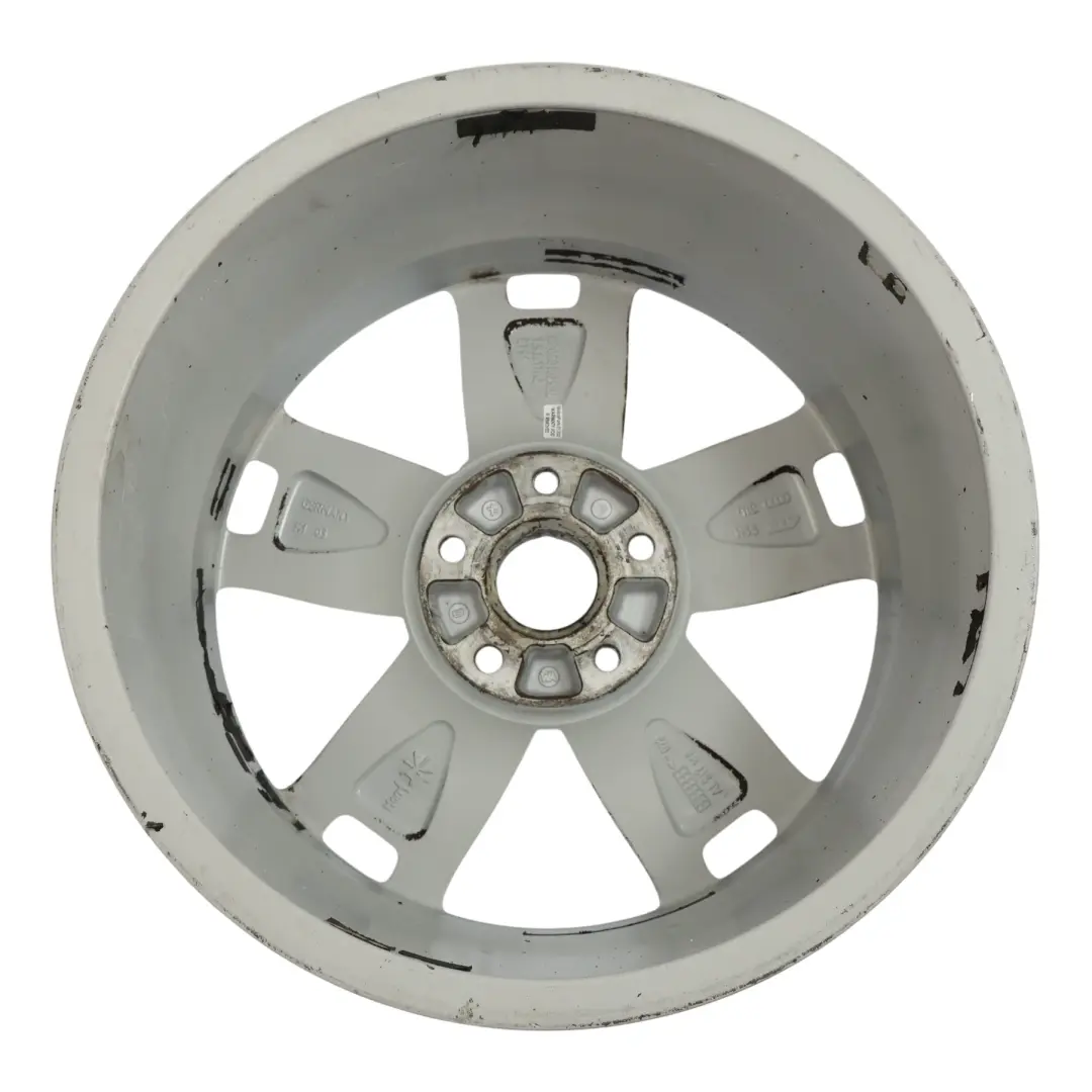 Audi A3 8P Silver Wheel Alloy Rim 17" 7,5J ET:56 Star Spoke - SKU 8P0601025BL-1 - Part number 8P0601025BL