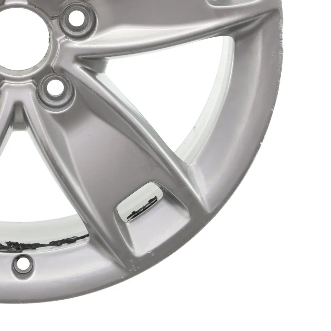 Audi A3 8P Silver Wheel Alloy Rim 17" 7,5J ET:56 Star Spoke - SKU 8P0601025BL-1 - Part number 8P0601025BL