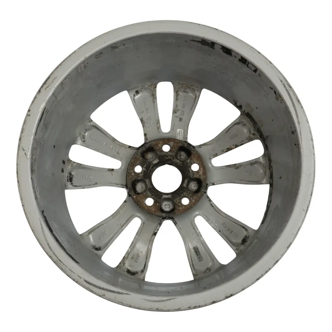 Audi A3 8P Silver Wheel Alloy Rim 17" 7,5J ET:56 Star Double Spoke - SKU 8P0601025CC-1 - Part number 8P0601025CC
