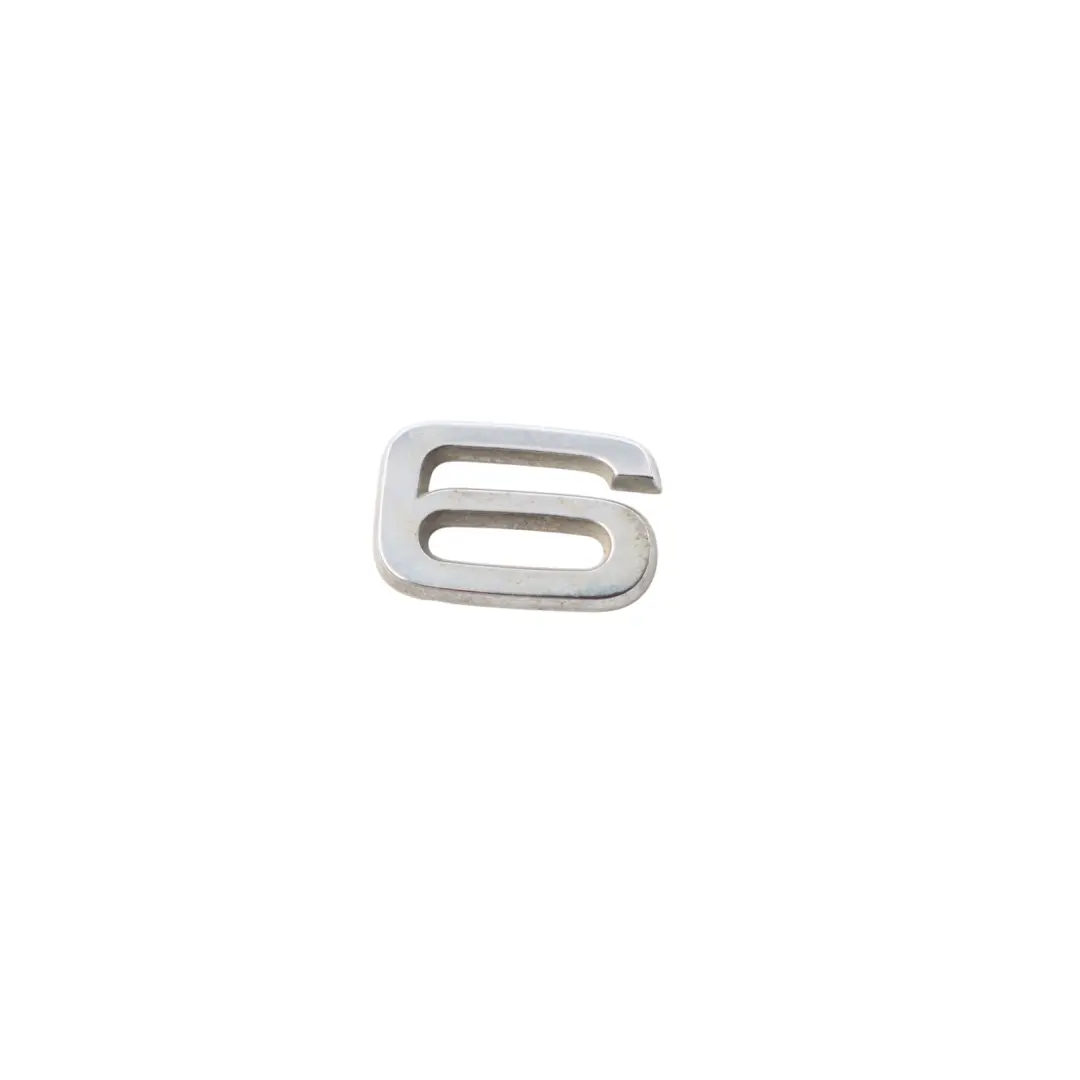 Boot Tailgate Badge Emblem Lettering Chrome to Audi A3 8P 1.6 Rear with Part number 8P0853743 Audi A3 8P 1.6 Rear Boot Tailgate Badge Emblem Lettering Chrome - SKU 8P0853743 - Part number 8P0853743