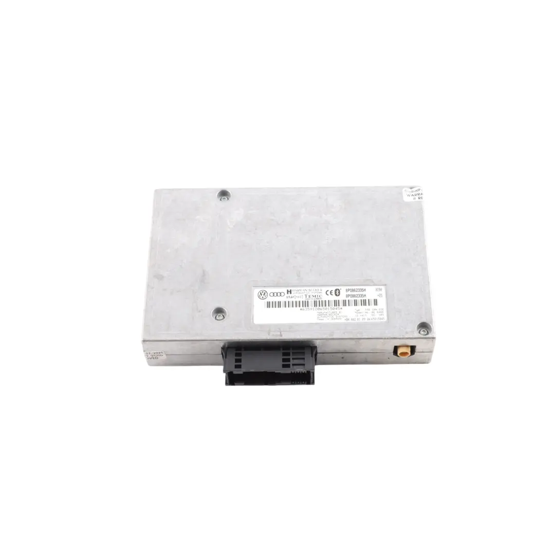 Bluetooth Interface Phone Conectivity Control Module to Audi A4 B7 with Part number 8P0862335H Audi A4 B7 Bluetooth Interface Phone Conectivity Control Module - SKU 8P0862335H-1 - Part number 8P0862335H