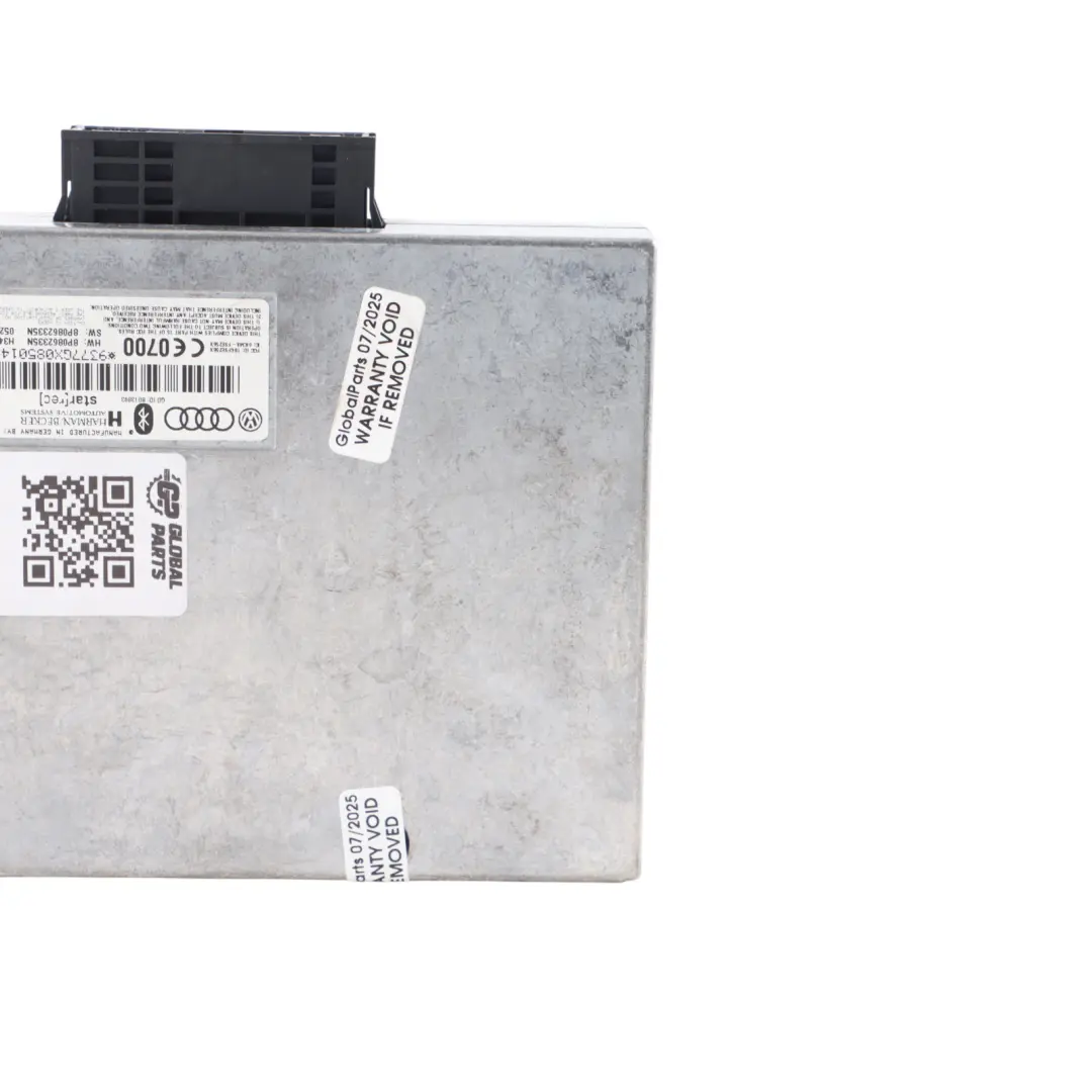 Módulo Control Interface Bluetooth Harman Becker ECU para Audi A3 8P TT 8J con número de pieza 8P0862335N Audi A3 8P TT 8J Módulo Control Interface Bluetooth Harman Becker ECU - SKU 8P0862335N - Número de pieza 8P0862335N