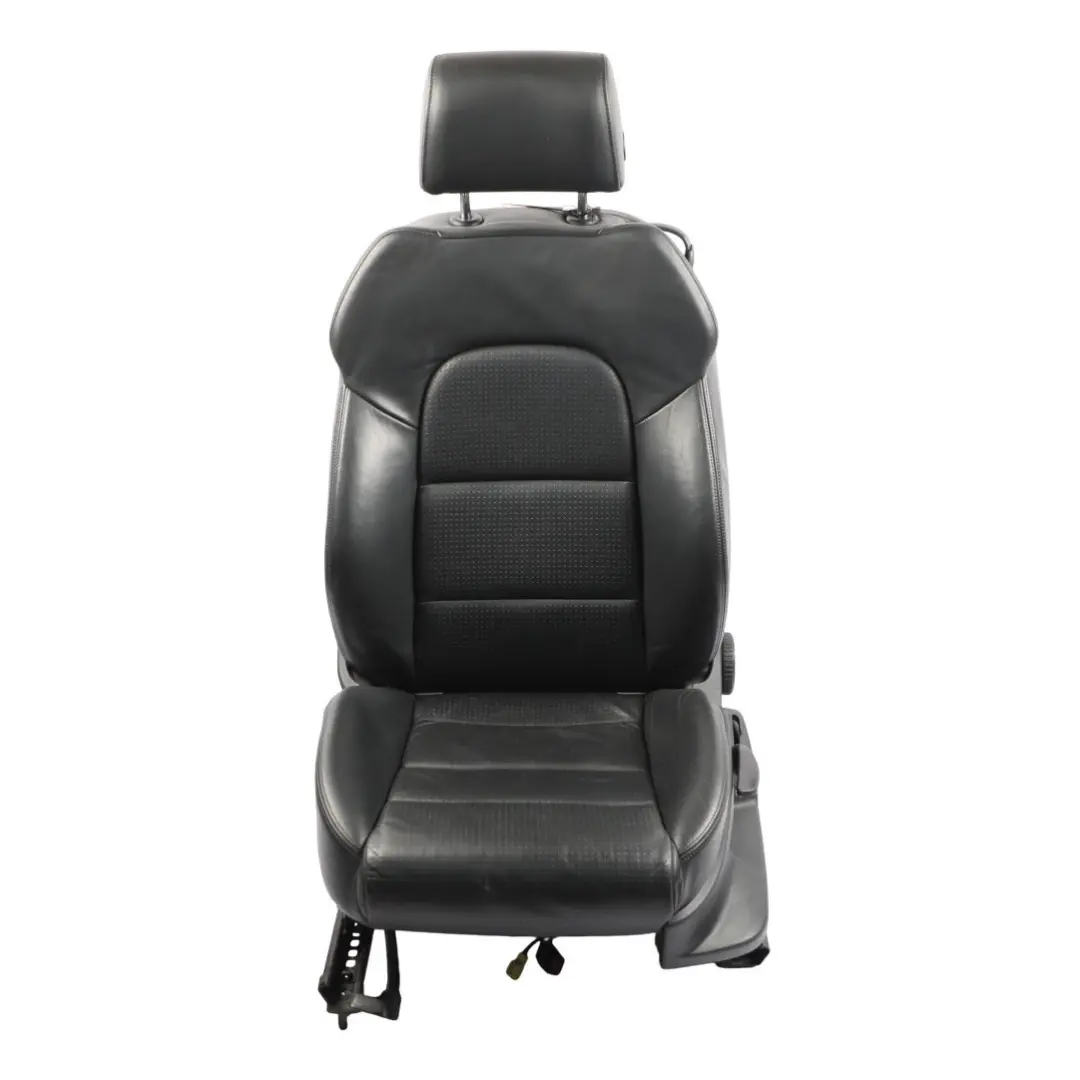 Audi A3 8P 3 Door Front Seat Heated S-Line Leather Soul Black Left N/S - SKU 8P0881805BF - Part number 8P0881805BF